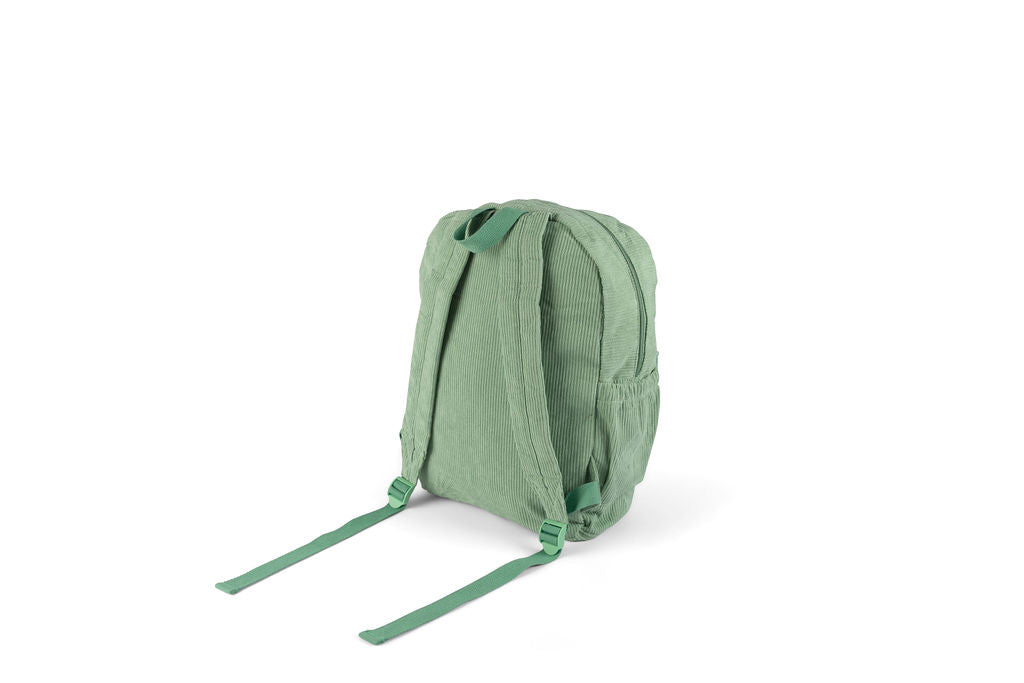 GREEN Corduroy Backpack - Customiseable