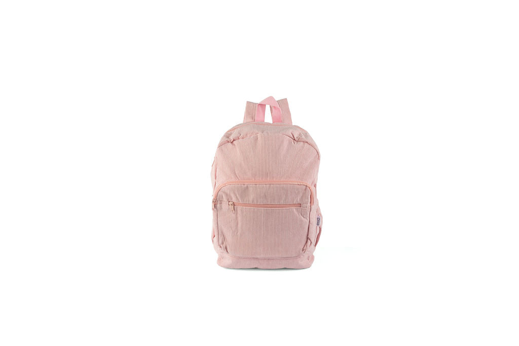 PINK Corduroy Backpack - Customiseable