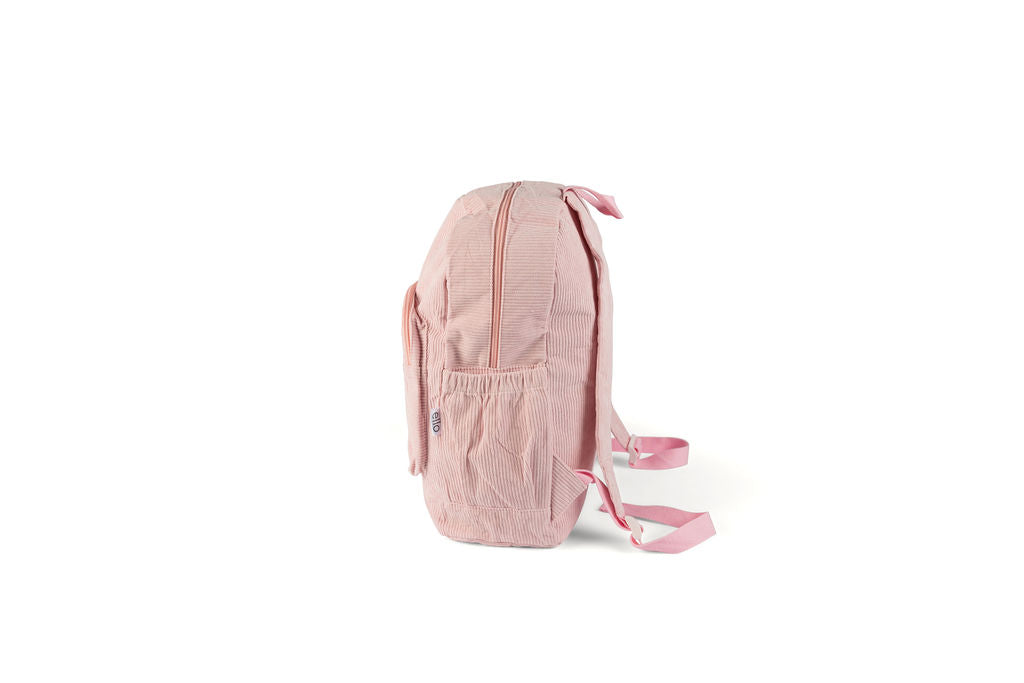 PINK Corduroy Backpack - Customiseable