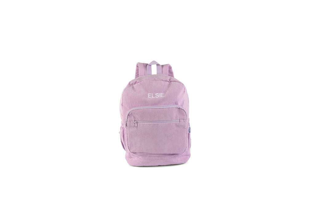 LILAC Corduroy Backpack - Customiseable